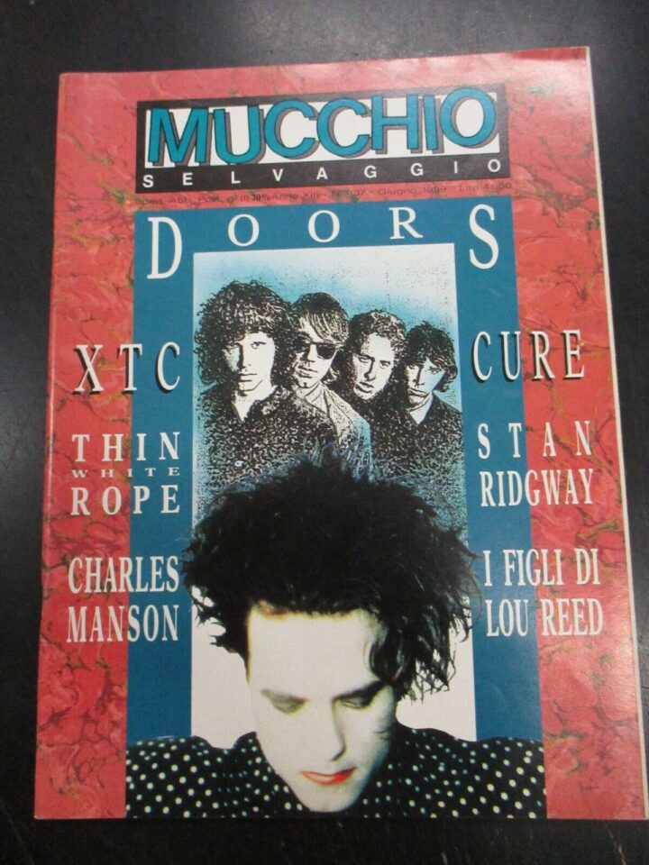Il Mucchio Selvaggio N° 137 Giugno 1989 - The Cure The Doors