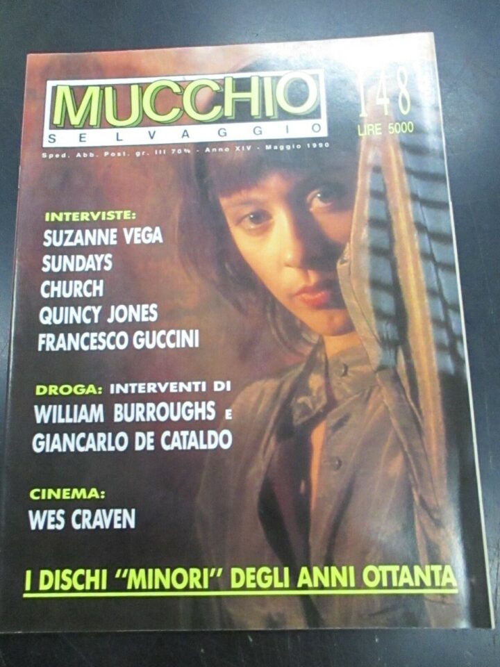 Il Mucchio Selvaggio N° 148 Maggio 1990 - Suzanne Vega