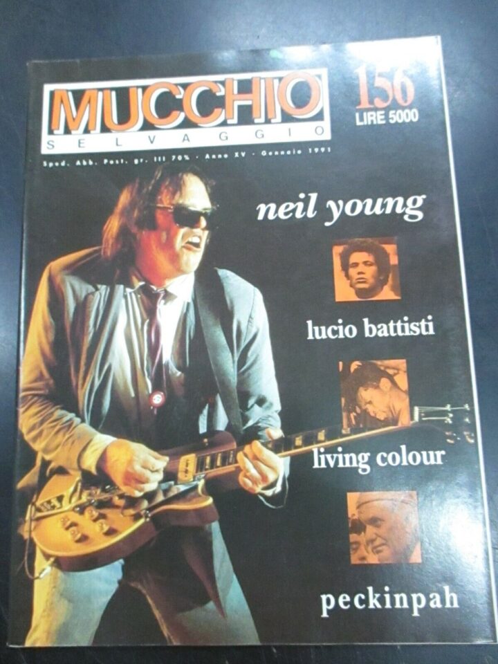 Il Mucchio Selvaggio N° 156 Gennaio 1991 - Neil Young