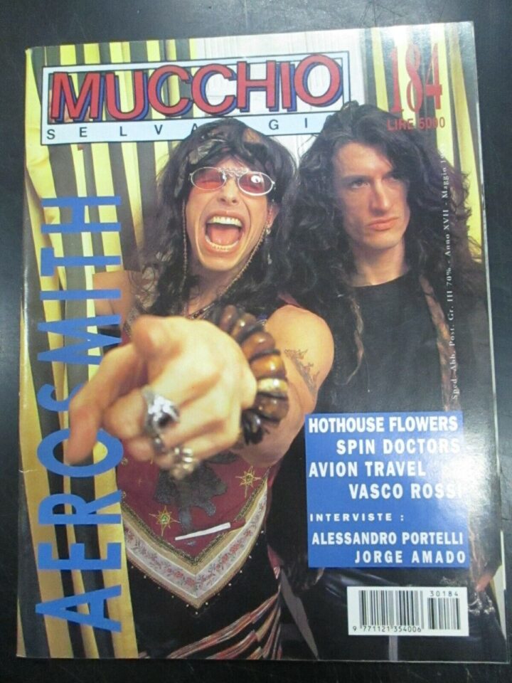 Il Mucchio Selvaggio N° 184 Maggio 1993 - Aerosmith