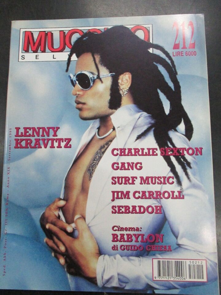 Il Mucchio Selvaggio N° 212 Settembre 1995 - Lenny Kravitz