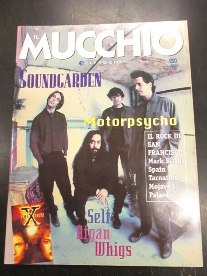 Il Mucchio Selvaggio N° 220 Maggio 1996 - Soundgarden Motorpsycho