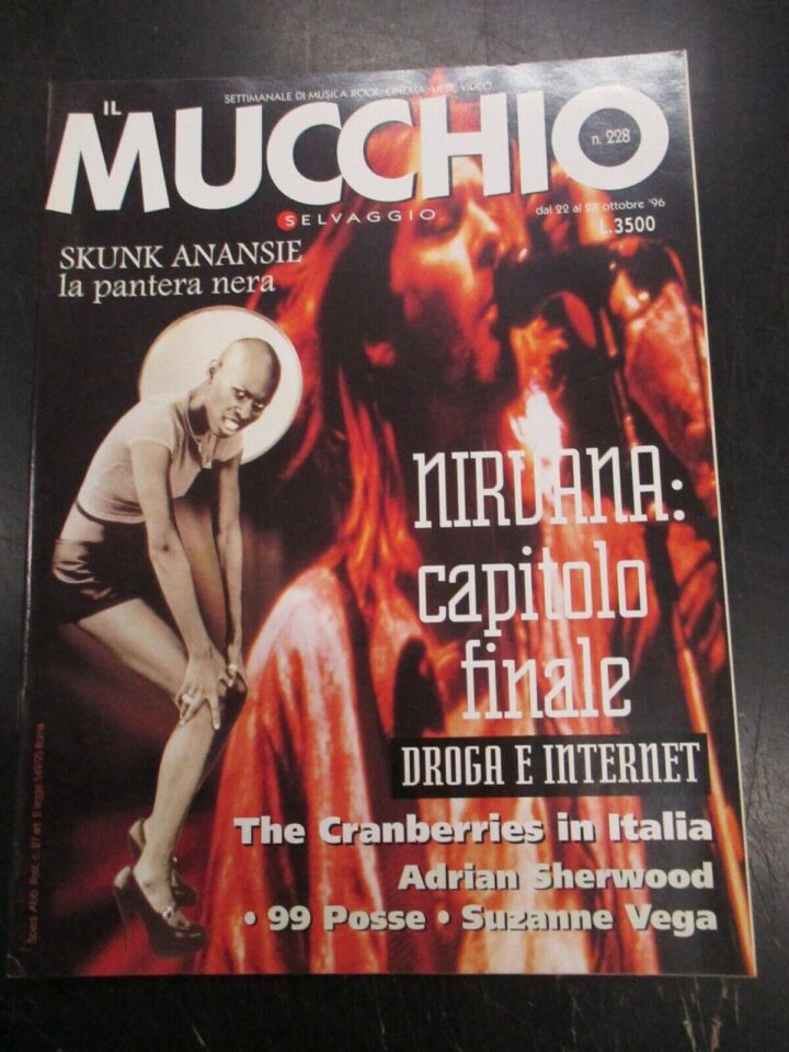 Il Mucchio Selvaggio N° 228 Ottobre 1996 - Nirvana