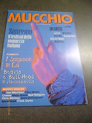 Il Mucchio Selvaggio N° 245 Anno 1997 - Festival Di Sanremo - Simpson