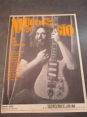 Il Mucchio Selvaggio N° 31 Giugno 1980 - Jerry Garcia