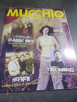 Il Mucchio Selvaggio N° 419 Anno 2000 - Leila - Hefner - Tom Robbins