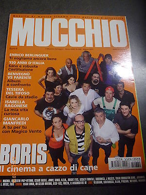 Il Mucchio Selvaggio N° 680 Anno 2011 - Boris Serie Tv - Enrico Berlinguer