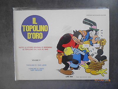 Il Topolino D'oro Volume V - Ed. Mondadori - 1970