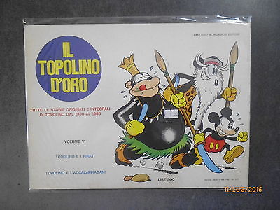 Il Topolino D'oro Volume Vi - Ed. Mondadori - 1970