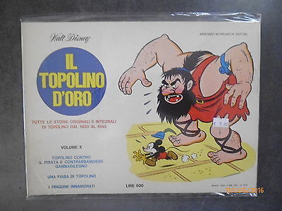 Il Topolino D'oro Volume X - Ed. Mondadori - 1971