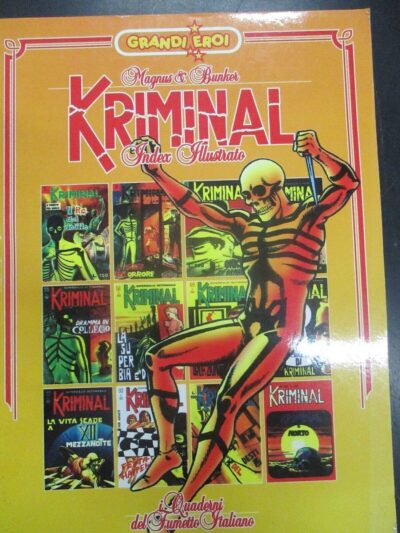 Kriminal Index - I Quaderni Del Fumetto Italiano - Paolo Ferriani Editore 1994