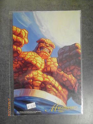 La Cosa - Fantastici Quattro - Mega Card Marvel 1995 Fleer Ultra