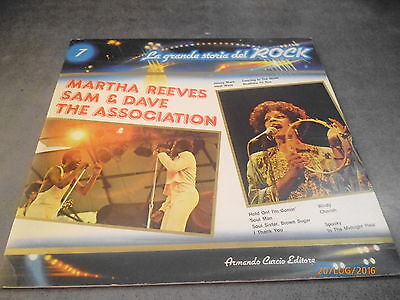 La Grande Storia Del Rock N° 7 - Martha Reeves Sam & Dave The Association - Lp