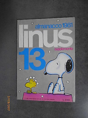 Linus Almanacco 1981 - 1980 - Ed. Milano Libri