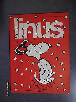 Linus N° 34 - Anno 4 - Gennaio 1968 - Ed. Figure S.r.l.