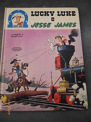 Lucky Luke E Jesse James - Mondadori - Volume Cartonato - 1° Ed. 1974