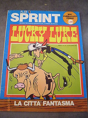 Lucky Luke La Citta' Fantasma - Albi Sprint Anno Ii N° 10/1971