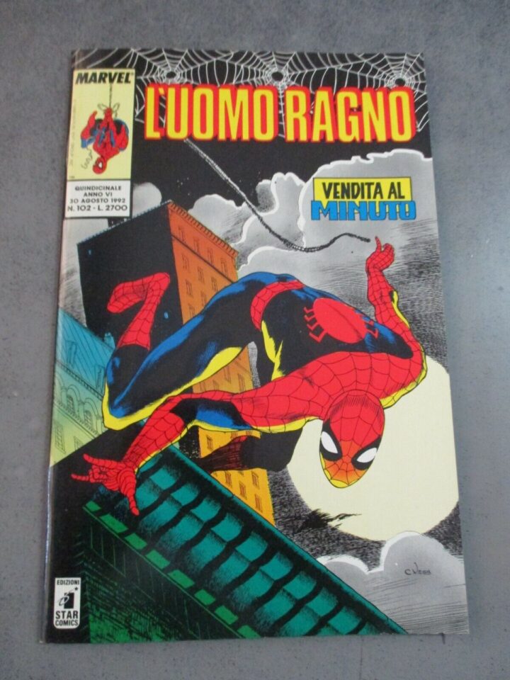 L'uomo Ragno N° 102 30 Agosto 1992 - Ed. Star Comics - Ottimo - Nuovo