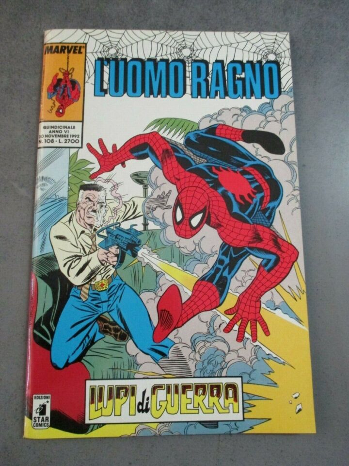 L'uomo Ragno N° 108 30 Novembre 1992 - Ed. Star Comics - Ottimo - Nuovo