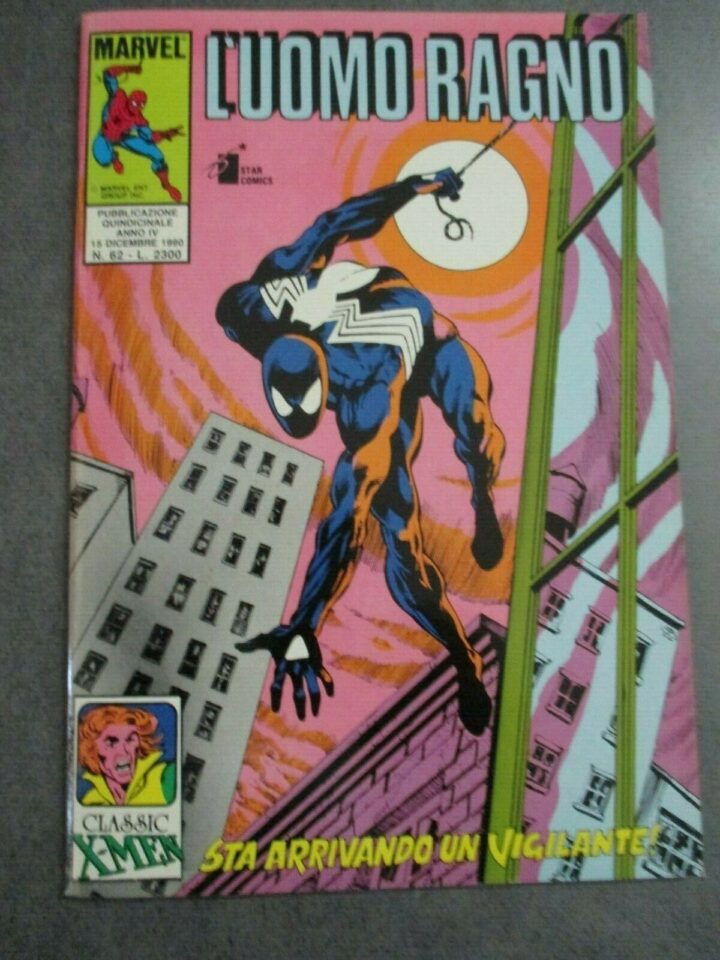 L'uomo Ragno N° 62 15 Dicembre 1990 - Ed. Star Comics - Ottimo - Nuovo