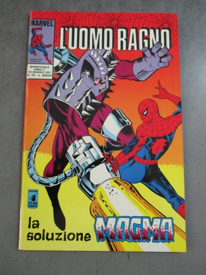 L'uomo Ragno N° 73 30 Maggio 1991 - Ed. Star Comics - Ottimo - Nuovo