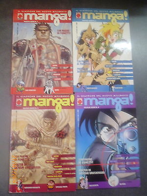 Manga! Nuova Serie 1/4 - Planet Manga 1999 - Serie Completa - Offerta