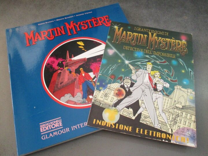 Martin Mystere 1 + Albetto "invasione Elettronica" - Glamour 1990