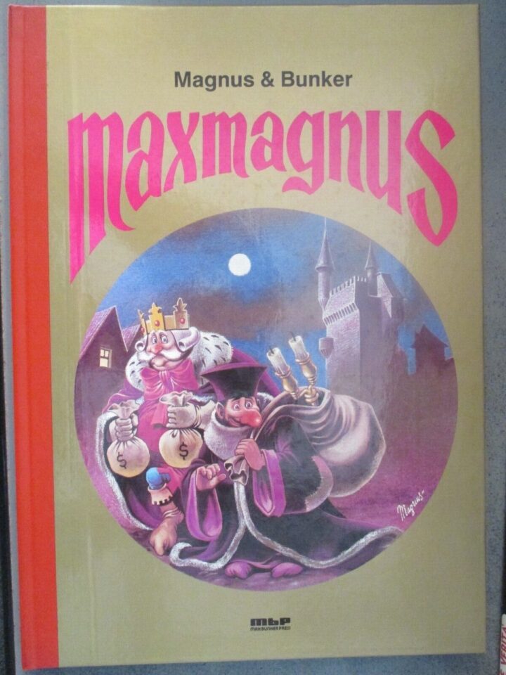 Maxmagnus - Magnus & Bunker - Mbp 1993 - Cartonato Gold Tiratura Limitata - Raro