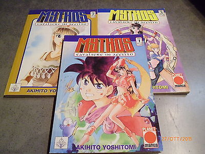 Mythos Cavaliere In Affitto 1/3 - Panini Comics 1999 - Completa Manga - Rara!
