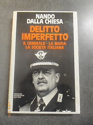 Nando Dalla Chiesa - Delitto Imperfetto - Mondadori - Offerta!