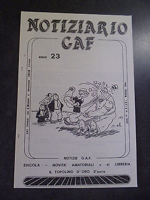 Notiziario Gaf Anno 4 N° 3 (23) - 1984 - Il Topolino D'oro 2° Parte
