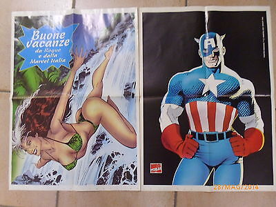 Poster Marvel - Rogue / Capitan America - 1994