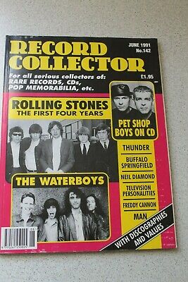Record Collector N° 142 June 1991 - Rolling Stones Pet Shop Boys Waterboys