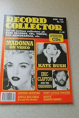 Record Collector N° 152 April 1992 - Madonna Kate Bush Eric Clapton