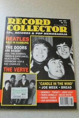 Record Collector N° 219 November 1997 - The Beatles The Verve The Doors