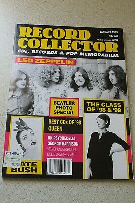 Record Collector N° 233 January 1999 - Led Zeppelin Beatles Kate Bush