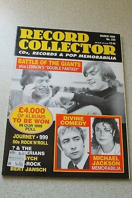 Record Collector N° 235 March 1999 - John Lennon Mick Jagger Michael Jackson