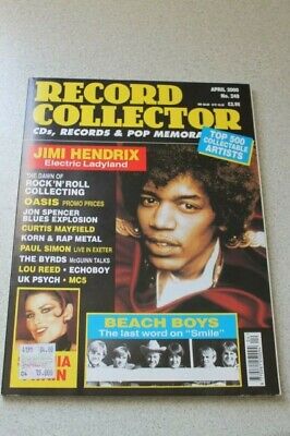 Record Collector N° 248 April 2000 - Jimi Hendrix Beach Boys Shania Twain