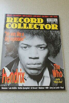 Record Collector N° 263 July 2001 - Jimi Hendrix The Who Jeff Beck