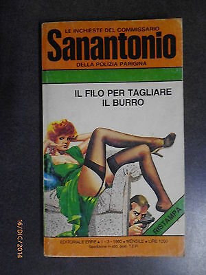 Sanantonio N° 117 - Il Filo Per Tagliare Il Burro - Ed. Erre - 1980
