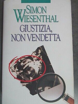 Simon Wiesenthal - Giustizia, Non Vendetta - Cde 1989