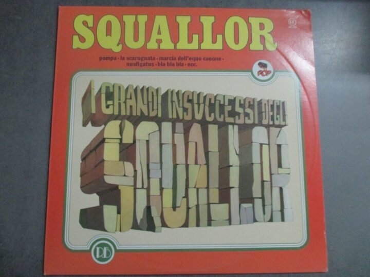 Squallor - I Grandi Insuccessi Degli Squallor - Lp