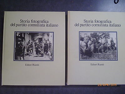 Storia Fotografica Del Partito Comunista Italiano - 2 Volumi - Ed. Riuniti 1981