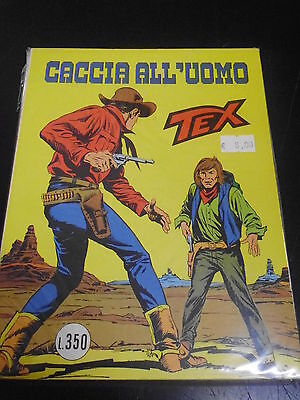 Tex N° 183 Caccia All'uomo - Originale - Ottimo - Perfetto!!!