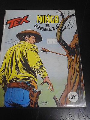 Tex N° 184 Mingo Il Ribelle - Originale - Ottimo - Perfetto!!!