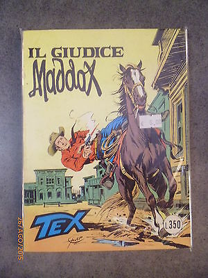 Tex N° 185 Il Giudice Maddox - Originale - Ottimo!