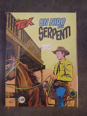 Tex N° 208 Un Nido Di Serpenti - Originale - Ottimo!