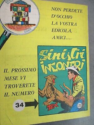 Tex Tre Stelle N° 33 - Novembre 1966 - Edizioni Araldo