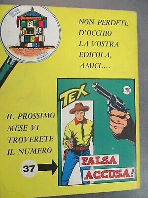 Tex Tre Stelle N° 36 - Febbraio 1967 - Edizioni Araldo