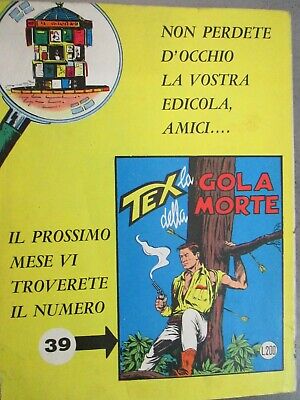 Tex Tre Stelle N° 38 - Aprile 1967 - Edizioni Araldo